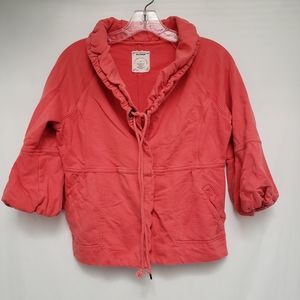 Anthropologie Allihop Zip Scooter Jacket